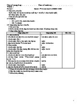 Giáo án Tiếng Anh Khối 5 - Chương trình cả năm